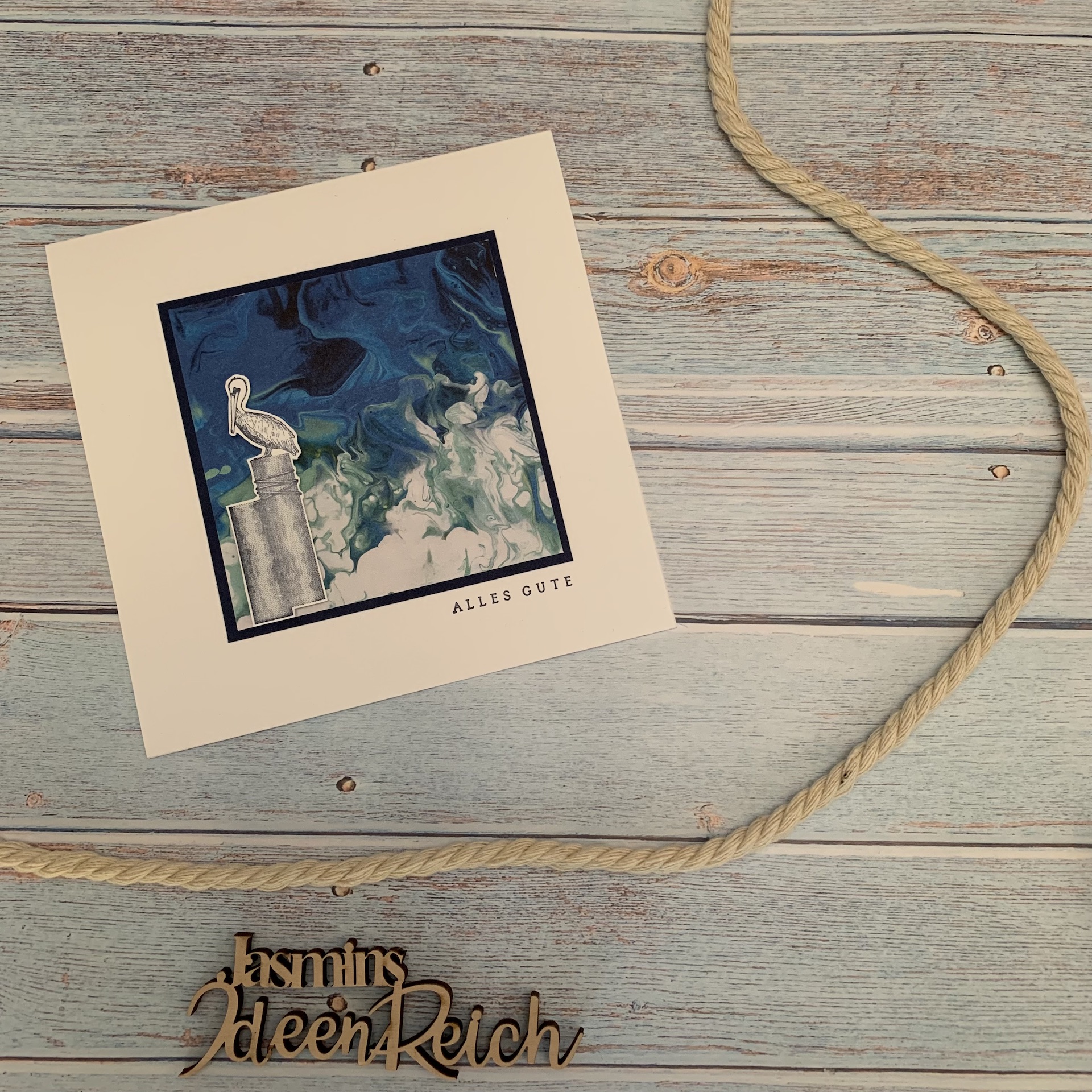 Wellen des Ozeans - Quadratische Karte.jpeg